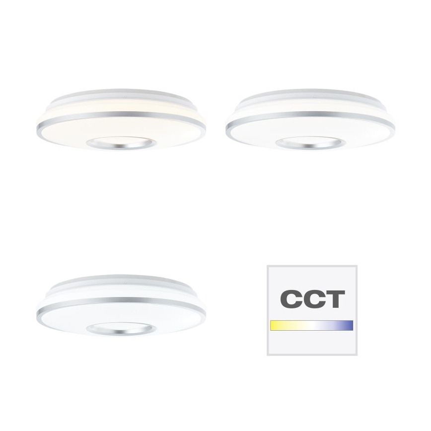 Brilliant - LED RGBW Stmievateľné stropné svietidlo VISITATION LED/24W/230V 3000-6500K + diaľkové ovládanie