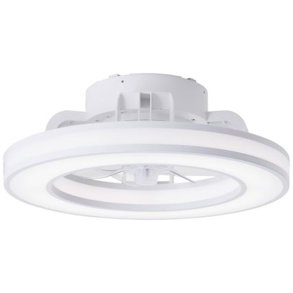 Brilliant - LED RGBW Stmievateľný stropný ventilátor MONDELLO LED/26W/230V 2700-6500K pr. 41,5 cm biela + diaľkové ovládanie