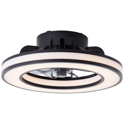 Brilliant - LED RGBW Stmievateľný stropný ventilátor MONDELLO LED/26W/230V 2700-6500K pr. 41 cm čierna + diaľkové ovládanie