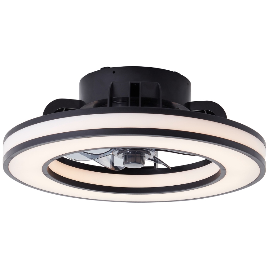 Brilliant - LED RGBW Stmievateľný stropný ventilátor MONDELLO LED/26W/230V 2700-6500K pr. 41 cm čierna + diaľkové ovládanie