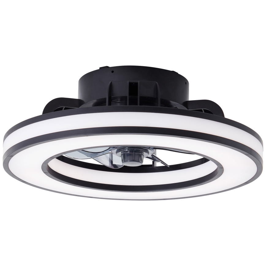 Brilliant - LED RGBW Stmievateľný stropný ventilátor MONDELLO LED/26W/230V 2700-6500K pr. 41 cm čierna + diaľkové ovládanie