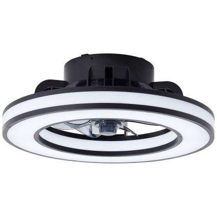 Brilliant - LED RGBW Stmievateľný stropný ventilátor MONDELLO LED/26W/230V 2700-6500K pr. 41 cm čierna + diaľkové ovládanie