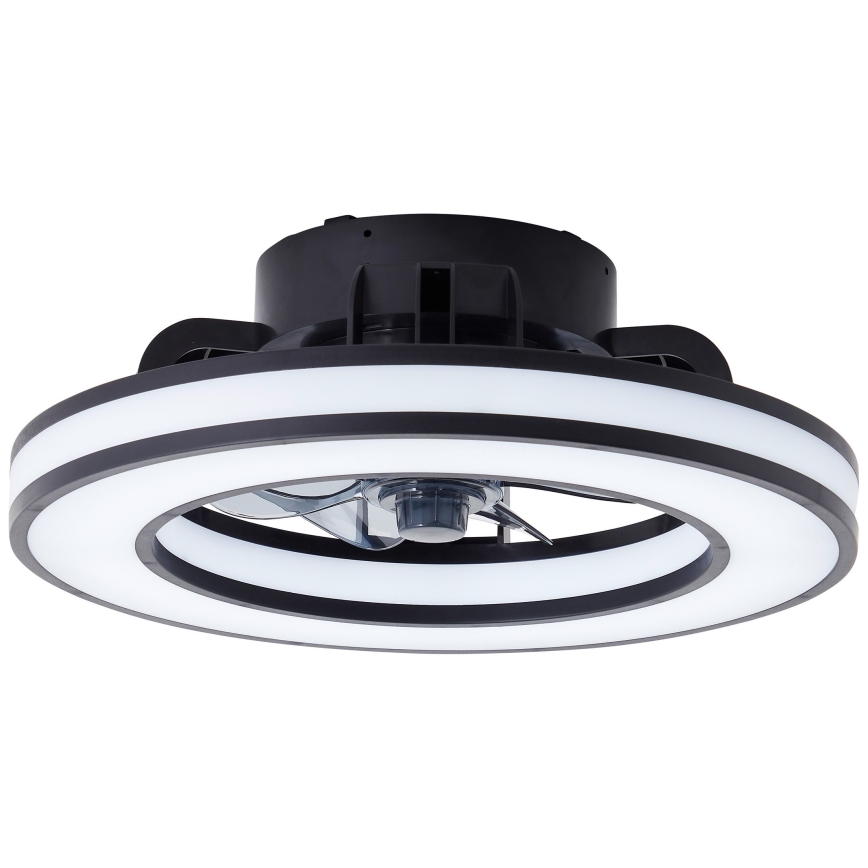 Brilliant - LED RGBW Stmievateľný stropný ventilátor MONDELLO LED/26W/230V 2700-6500K pr. 41 cm čierna + diaľkové ovládanie