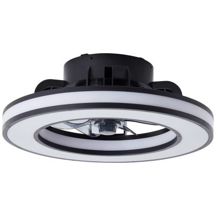 Brilliant - LED RGBW Stmievateľný stropný ventilátor MONDELLO LED/26W/230V 2700-6500K pr. 41 cm čierna + diaľkové ovládanie