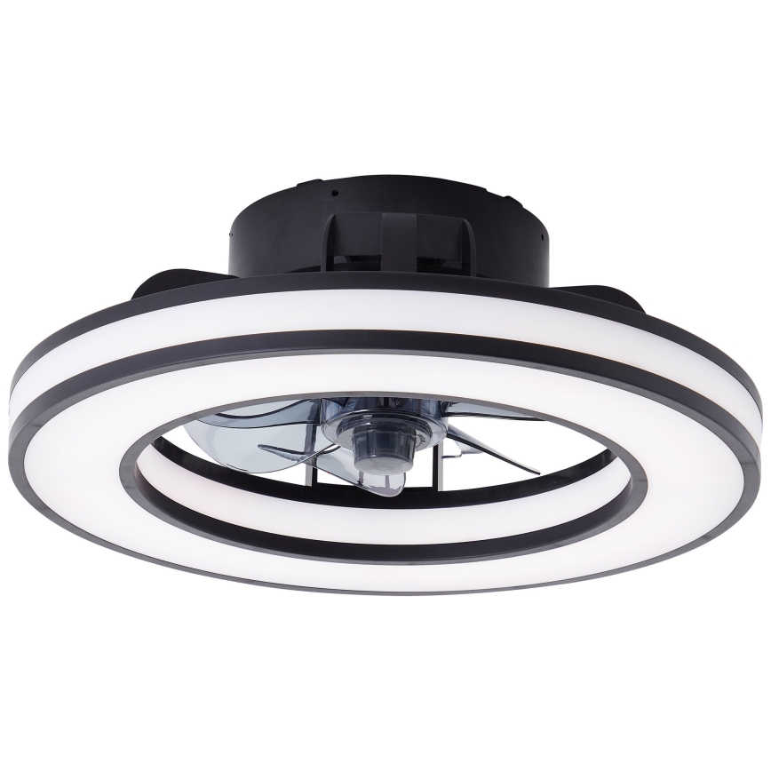 Brilliant - LED RGBW Stmievateľný stropný ventilátor MONDELLO LED/26W/230V 2700-6500K pr. 41 cm čierna + diaľkové ovládanie