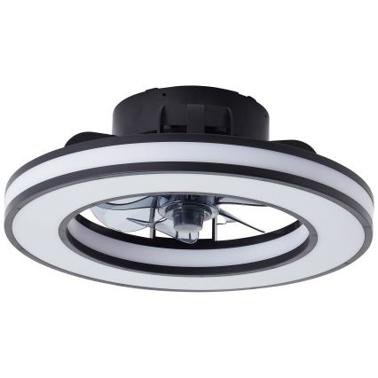 Brilliant - LED RGBW Stmievateľný stropný ventilátor MONDELLO LED/26W/230V 2700-6500K pr. 41 cm čierna + diaľkové ovládanie