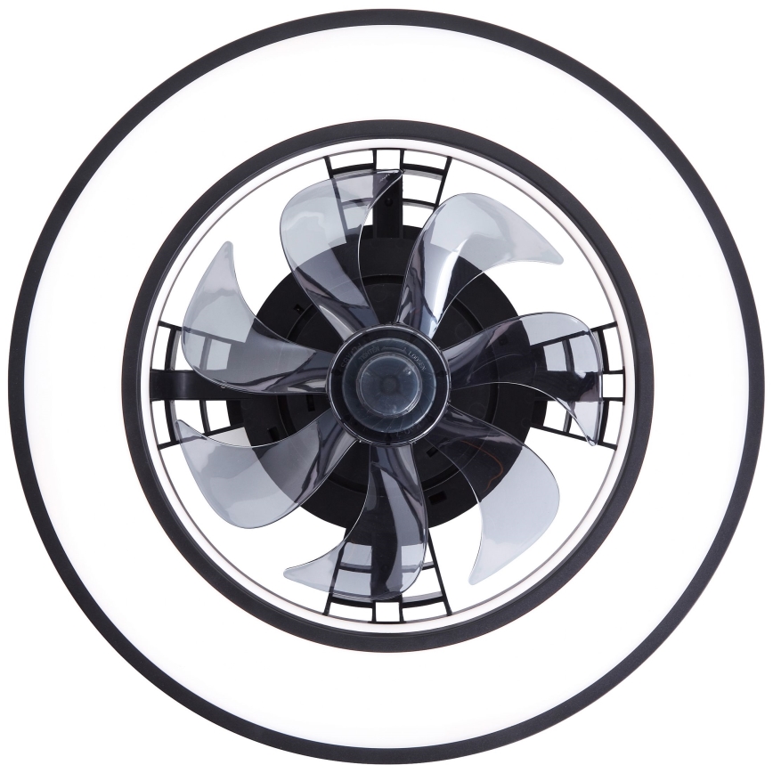Brilliant - LED RGBW Stmievateľný stropný ventilátor MONDELLO LED/26W/230V 2700-6500K pr. 41 cm čierna + diaľkové ovládanie