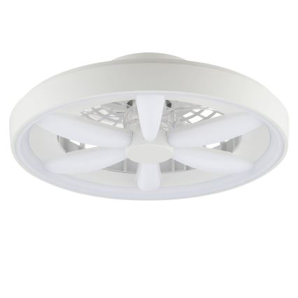 Brilliant - LED RGBW Stmievateľný stropný ventilátor so svetlom GAIANO LED/48W/230V 2700-6500K biela + diaľkové ovládanie