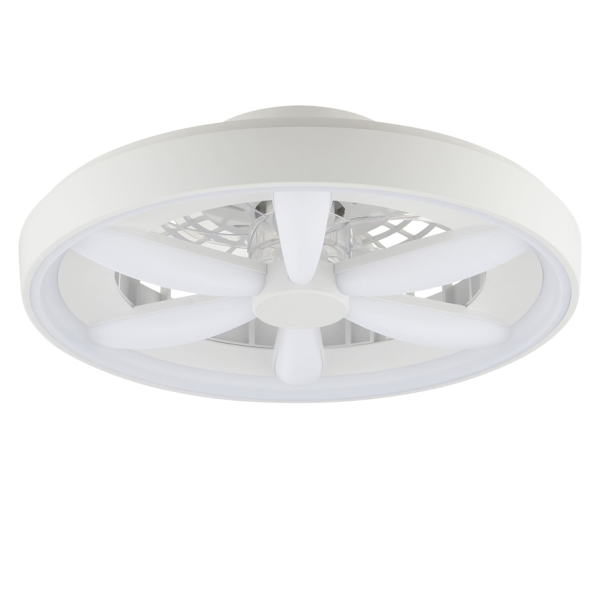Brilliant - LED RGBW Stmievateľný stropný ventilátor so svetlom GAIANO LED/48W/230V 2700-6500K biela + diaľkové ovládanie