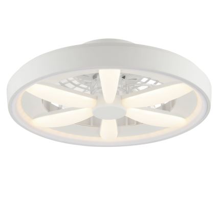Brilliant - LED RGBW Stmievateľný stropný ventilátor so svetlom GAIANO LED/48W/230V 2700-6500K biela + diaľkové ovládanie