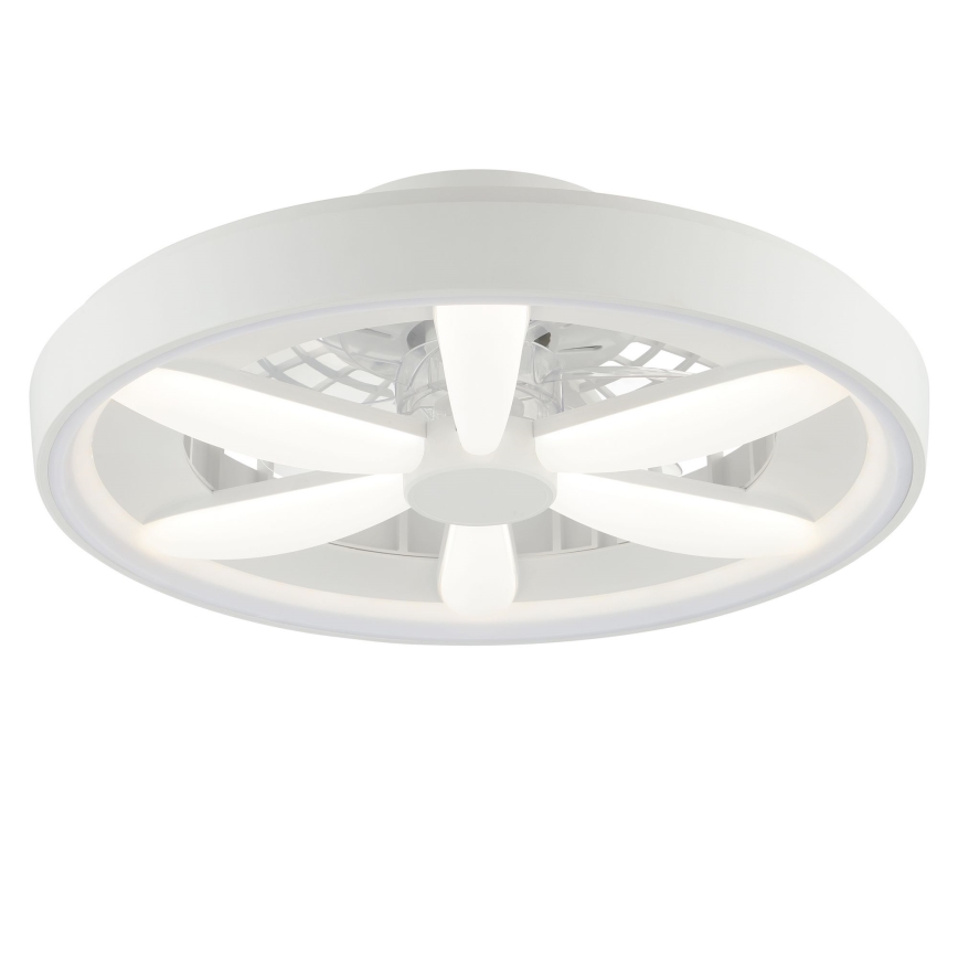 Brilliant - LED RGBW Stmievateľný stropný ventilátor so svetlom GAIANO LED/48W/230V 2700-6500K biela + diaľkové ovládanie
