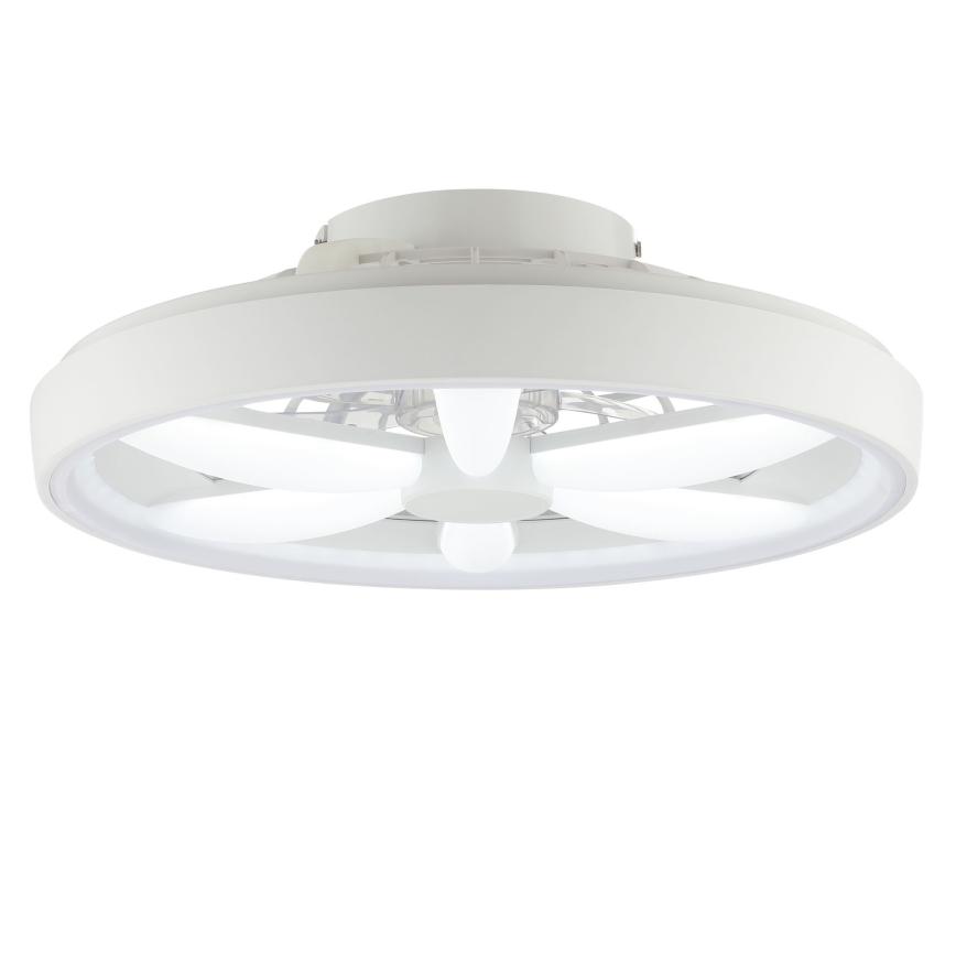 Brilliant - LED RGBW Stmievateľný stropný ventilátor so svetlom GAIANO LED/48W/230V 2700-6500K biela + diaľkové ovládanie