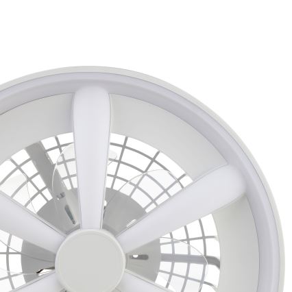Brilliant - LED RGBW Stmievateľný stropný ventilátor so svetlom GAIANO LED/48W/230V 2700-6500K biela + diaľkové ovládanie