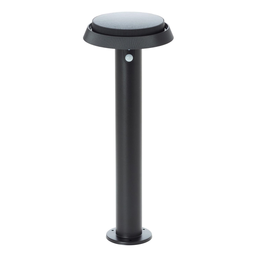 Brilliant - LED Solárna lampa so senzorom ALVERO LED/4W/3,7V 2000 mAh 50 cm IP44 čierna