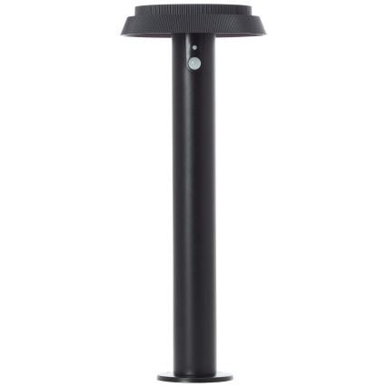 Brilliant - LED Solárna lampa so senzorom ALVERO LED/4W/3,7V 50 cm IP44 čierna