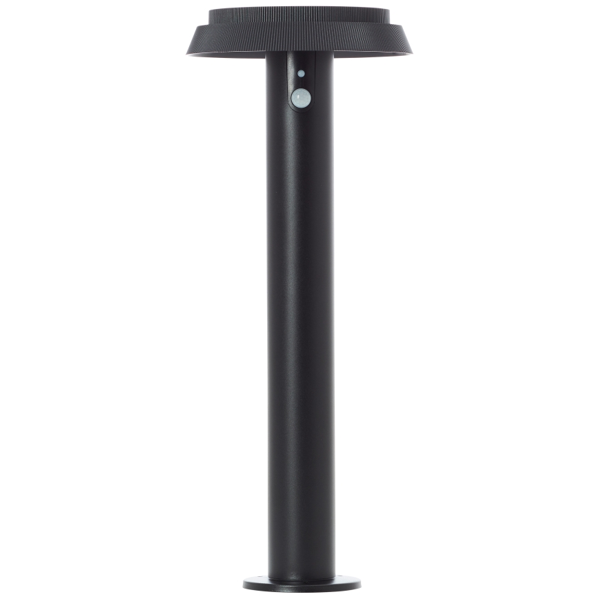 Brilliant - LED Solárna lampa so senzorom ALVERO LED/4W/3,7V 50 cm IP44 čierna