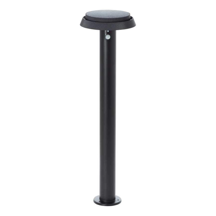 Brilliant - LED Solárna lampa so senzorom ALVERO LED/4W/3,7V 70 cm IP44 čierna