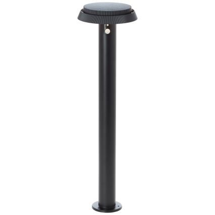 Brilliant - LED Solárna lampa so senzorom ALVERO LED/4W/3,7V 70 cm IP44 čierna