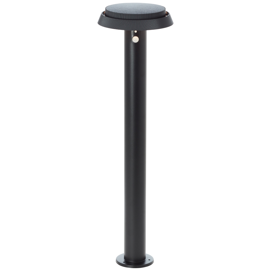 Brilliant - LED Solárna lampa so senzorom ALVERO LED/4W/3,7V 70 cm IP44 čierna