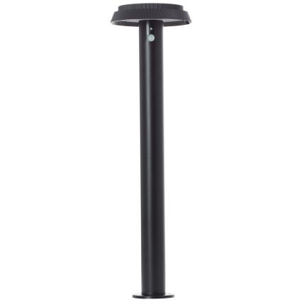Brilliant - LED Solárna lampa so senzorom ALVERO LED/4W/3,7V 70 cm IP44 čierna