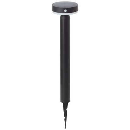 Brilliant - LED Solárna lampa so senzorom MAGUA LED/4W/3,7V 2000 mAh 50,2 cm IP44 čierna