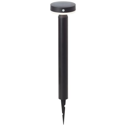 Brilliant - LED Solárna lampa so senzorom MAGUA LED/4W/3,7V 2000 mAh 50,2 cm IP44 čierna