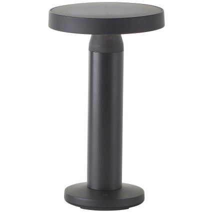 Brilliant - LED Solárna stmievateľná dotyková lampa MAGUA LED/2W/3,7V 2000 mAh IP44 čierna