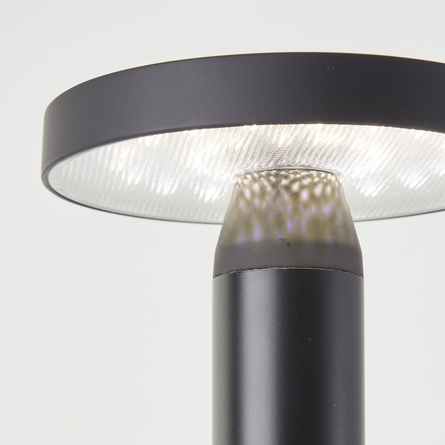 Brilliant - LED Solárna stmievateľná dotyková lampa MAGUA LED/2W/3,7V 2000 mAh IP44 čierna
