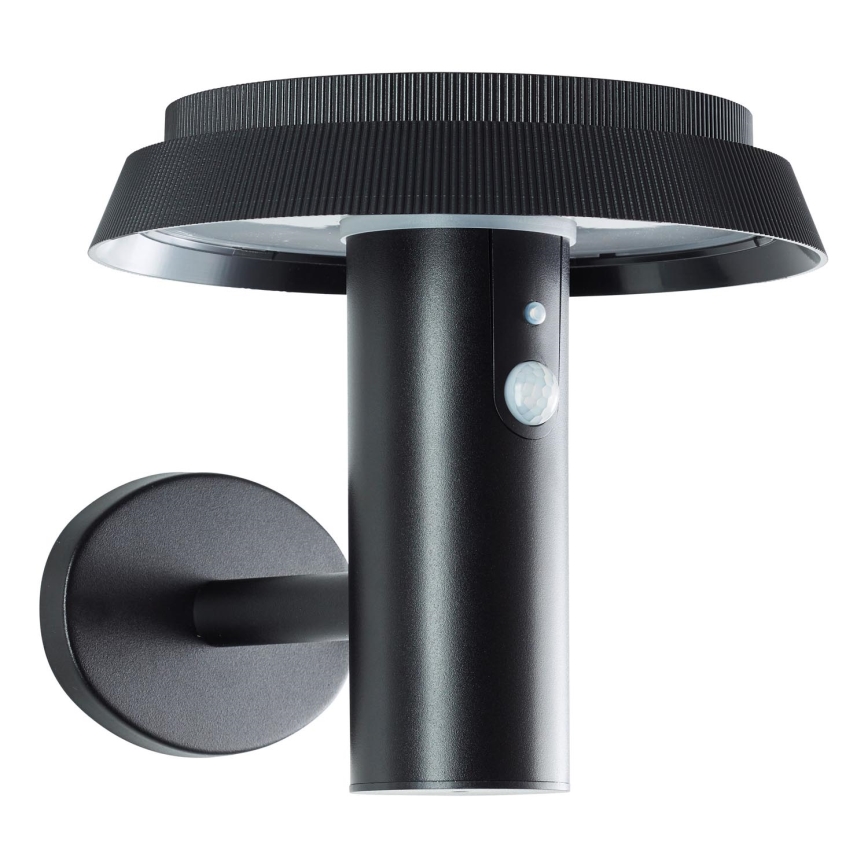 Brilliant - LED Solárne nástenné svietidlo so senzorom ALVERO LED/4W/3,7V 2000 mAh IP44