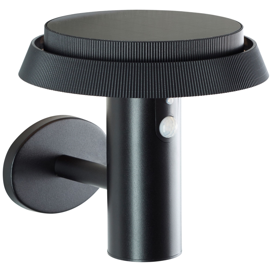 Brilliant - LED Solárne nástenné svietidlo so senzorom ALVERO LED/4W/3,7V 2000 mAh IP44