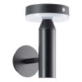 Brilliant - LED Solárne nástenné svietidlo so senzorom MAGUA LED/4W/3,7V 2000 mAh IP44