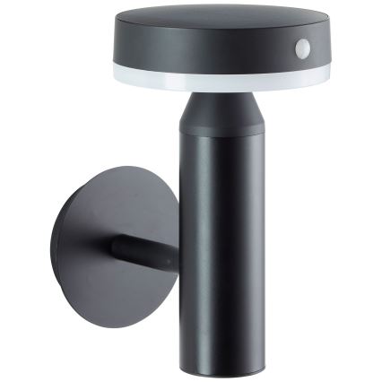 Brilliant - LED Solárne nástenné svietidlo so senzorom MAGUA LED/4W/3,7V 2000 mAh IP44