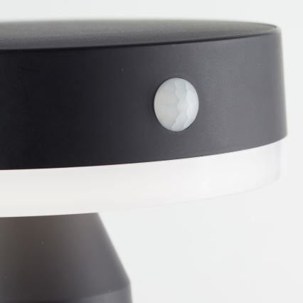 Brilliant - LED Solárne nástenné svietidlo so senzorom MAGUA LED/4W/3,7V 2000 mAh IP44