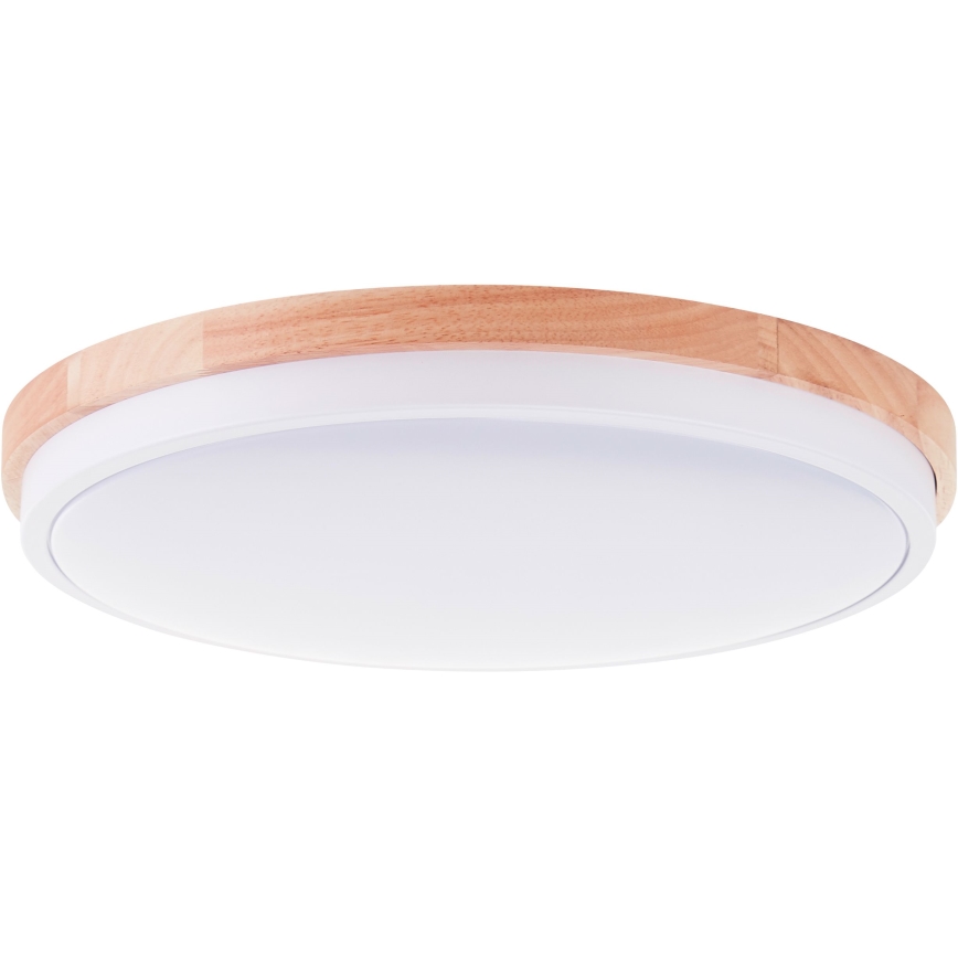 Brilliant - LED Stmievateľné stropné svietidlo BAARLO LED/24W/230V pr. 35 cm biela/gumovník