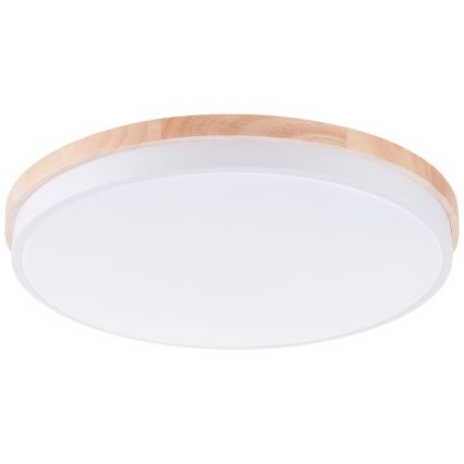 Brilliant - LED Stmievateľné stropné svietidlo BAARLO LED/36W/230V 3000-6500K pr. 50 cm biela/gumovník + diaľkové ovládanie