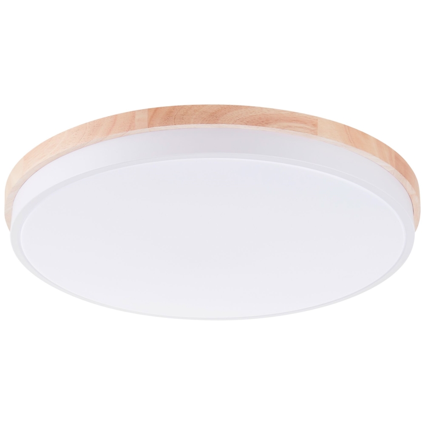 Brilliant - LED Stmievateľné stropné svietidlo BAARLO LED/36W/230V 3000-6500K pr. 50 cm biela/gumovník + diaľkové ovládanie