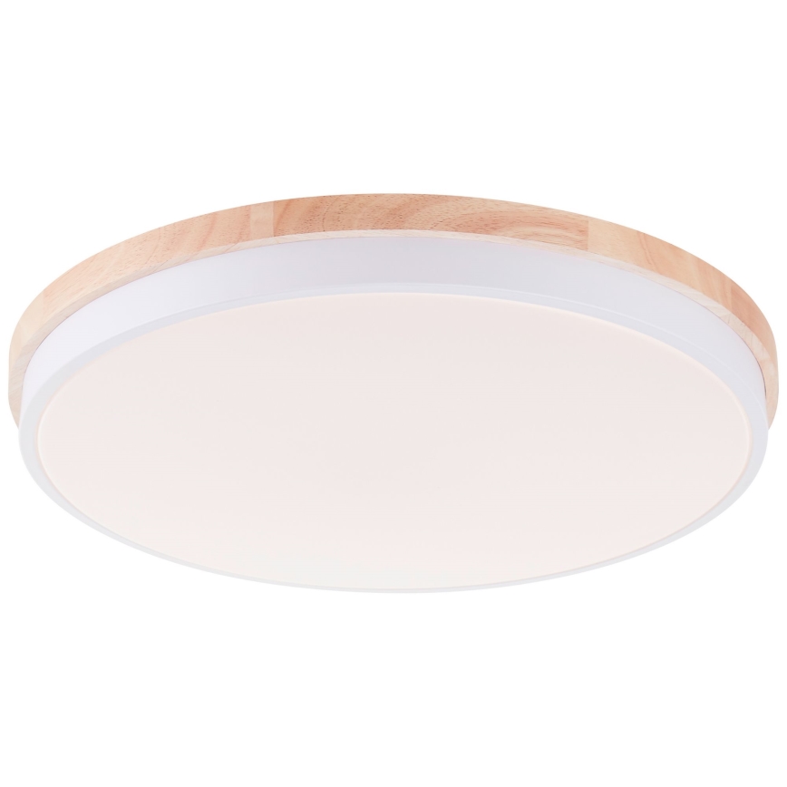 Brilliant - LED Stmievateľné stropné svietidlo BAARLO LED/36W/230V 3000-6500K pr. 50 cm biela/gumovník + diaľkové ovládanie