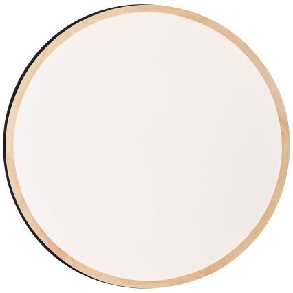Brilliant - LED Stmievateľné stropné svietidlo BAARLO LED/36W/230V 3000-6500K pr. 50 cm čierna/gumovník + diaľkové ovládanie - FSC certifikované
