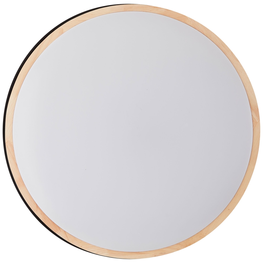 Brilliant - LED Stmievateľné stropné svietidlo BAARLO LED/36W/230V 3000-6500K pr. 50 cm čierna/gumovník + diaľkové ovládanie