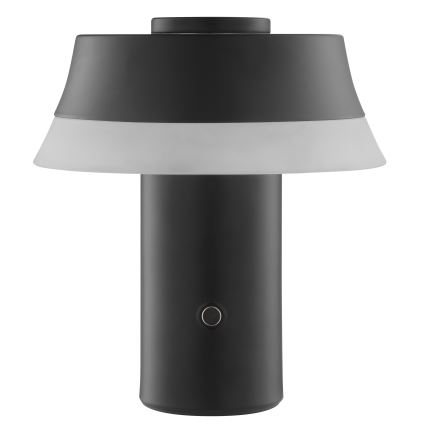 Brilliant - LED Stmievateľná nabíjacia dotyková stolová lampa KINICH LED/2,5W/5V 2700K 2600 mAh čierna