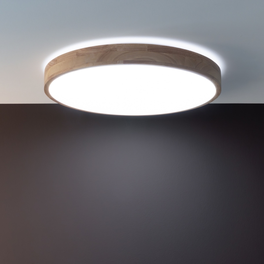 Brilliant - LED Stmievateľné stropné svietidlo SLIMLINE LED/60W/230V 3000-6500K pr. 45 cm gumovník + diaľkové ovládanie