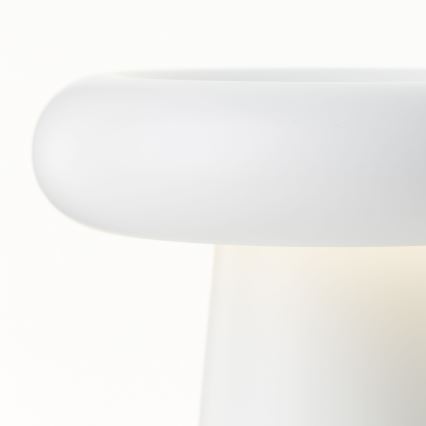 Brilliant - LED Stmievateľná dotyková vonkajšia stolná lampa MUFFIN LED/3W/5V USB 2600 mAh IP44 biela