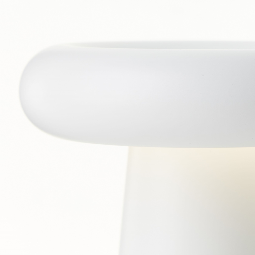 Brilliant - LED Stmievateľná dotyková vonkajšia stolná lampa MUFFIN LED/3W/5V USB 2600 mAh IP44 biela