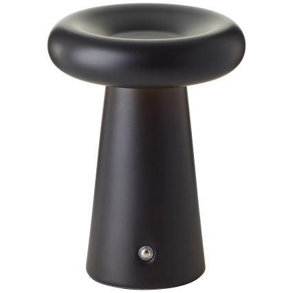 Brilliant - LED Stmievateľná dotyková vonkajšia stolná lampa MUFFIN LED/3W/5V USB 2600 mAh IP44 čierna