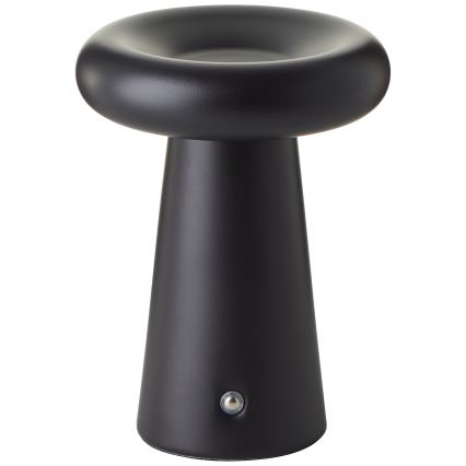 Brilliant - LED Stmievateľná dotyková vonkajšia stolná lampa MUFFIN LED/3W/5V USB 2600 mAh IP44 čierna
