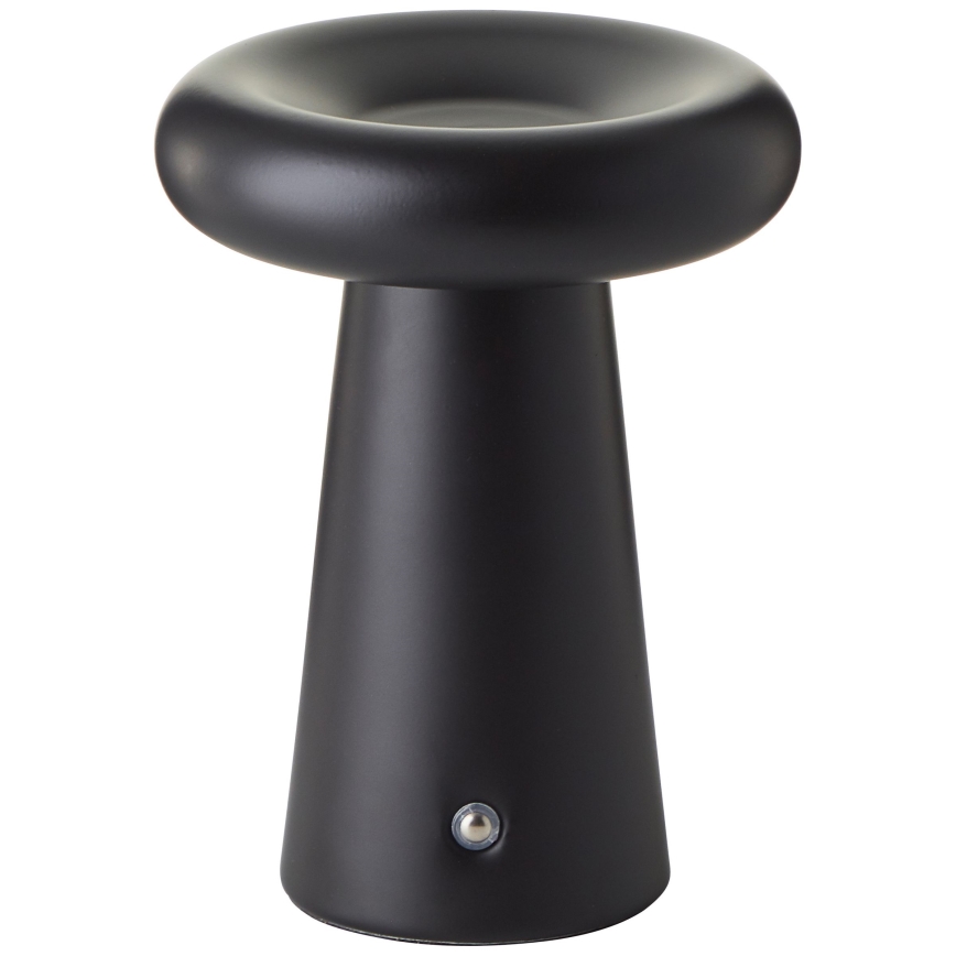 Brilliant - LED Stmievateľná dotyková vonkajšia stolná lampa MUFFIN LED/3W/5V USB 2600 mAh IP44 čierna
