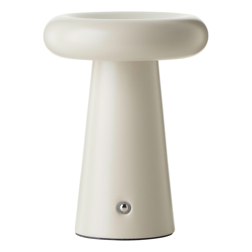 Brilliant - LED Stmievateľná dotyková stolná lampa MUFFIN LED/3W/5V USB IP44 krém