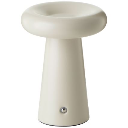 Brilliant - LED Stmievateľná dotyková stolná lampa MUFFIN LED/3W/5V USB IP44 krém