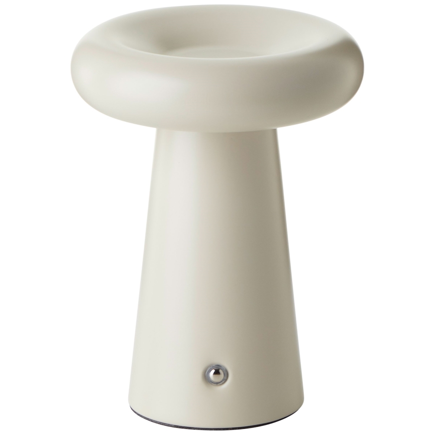 Brilliant - LED Stmievateľná dotyková stolná lampa MUFFIN LED/3W/5V USB IP44 krém