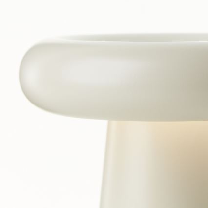 Brilliant - LED Stmievateľná dotyková stolná lampa MUFFIN LED/3W/5V USB IP44 krém